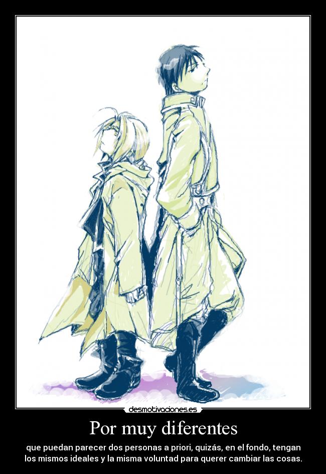 Por muy diferentes - 