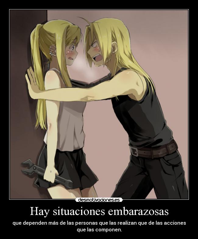 Hay situaciones embarazosas - 