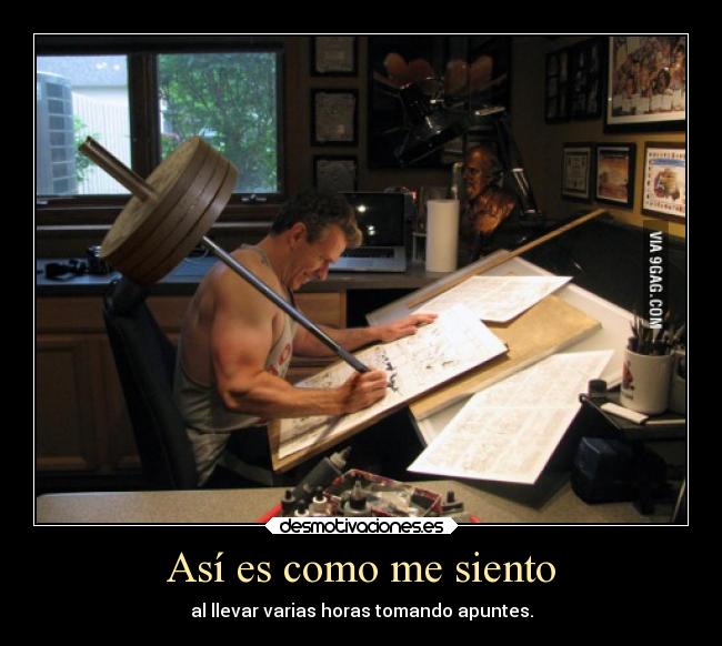 Así es como me siento -