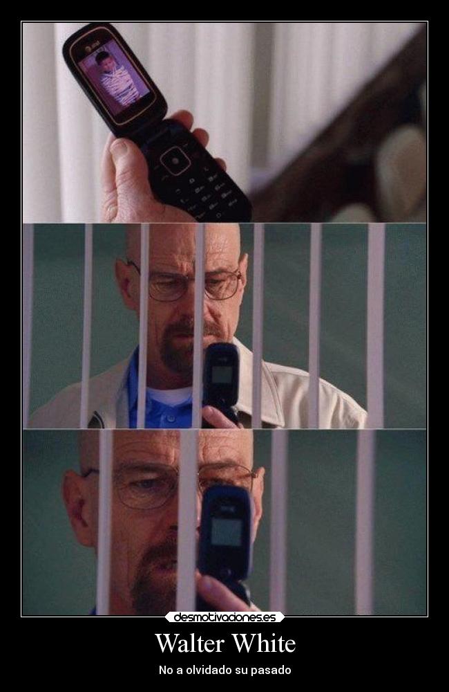 carteles humor walter white bryan cranston malcolm medio erik per sullivan dewey celular mensaje desmotivaciones