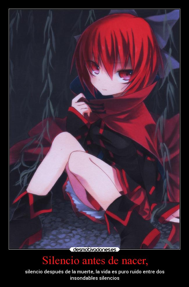 Silencio antes de nacer, -
