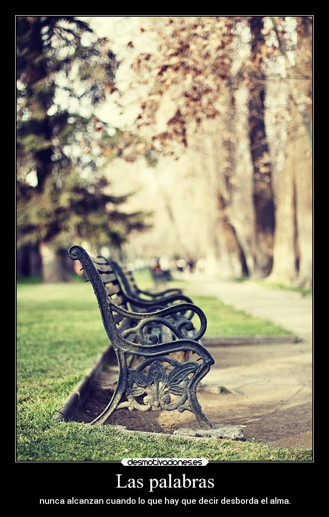 Las palabras -