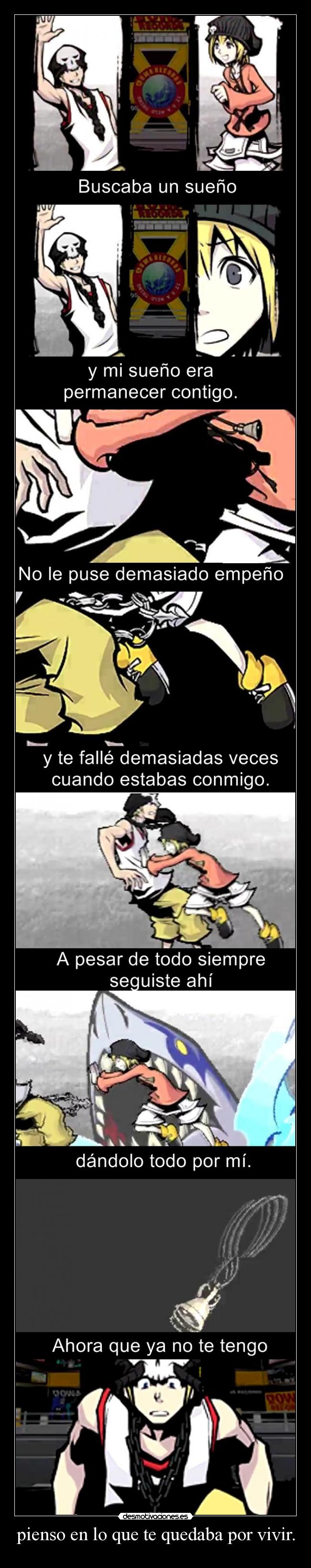 carteles twewy its beautiful world theworldendswithyou desmotivaciones