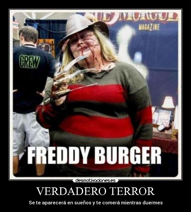 VERDADERO TERROR - Se te aparecerá en sueños y te comerá mientras duermes