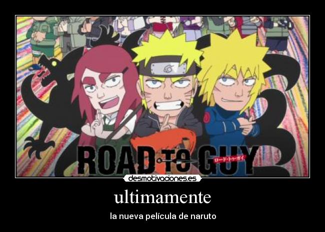 carteles naruto anime desmotivaciones