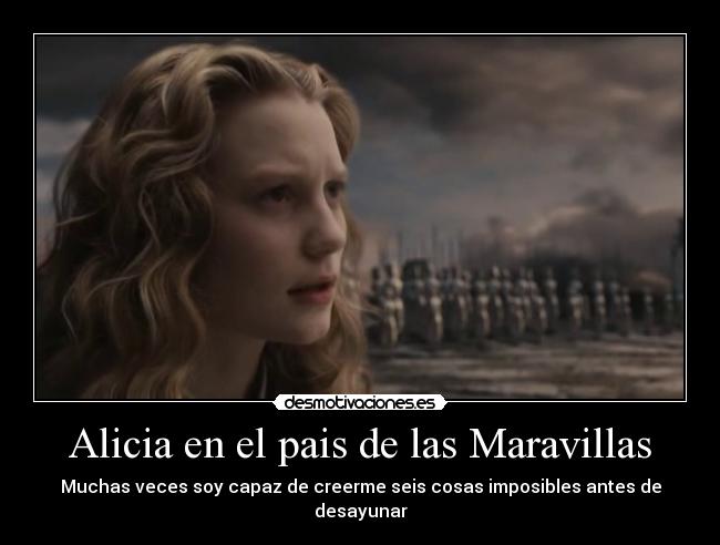 Alicia en el pais de las Maravillas -