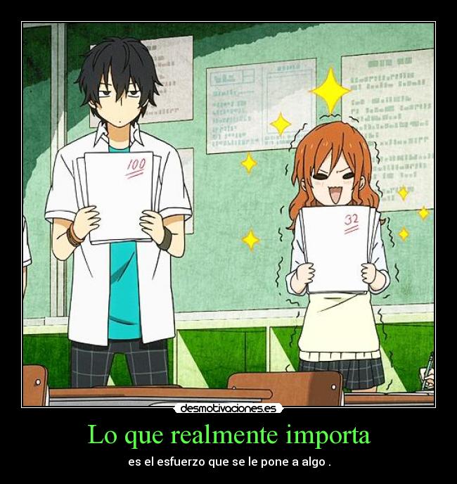 Lo que realmente importa -