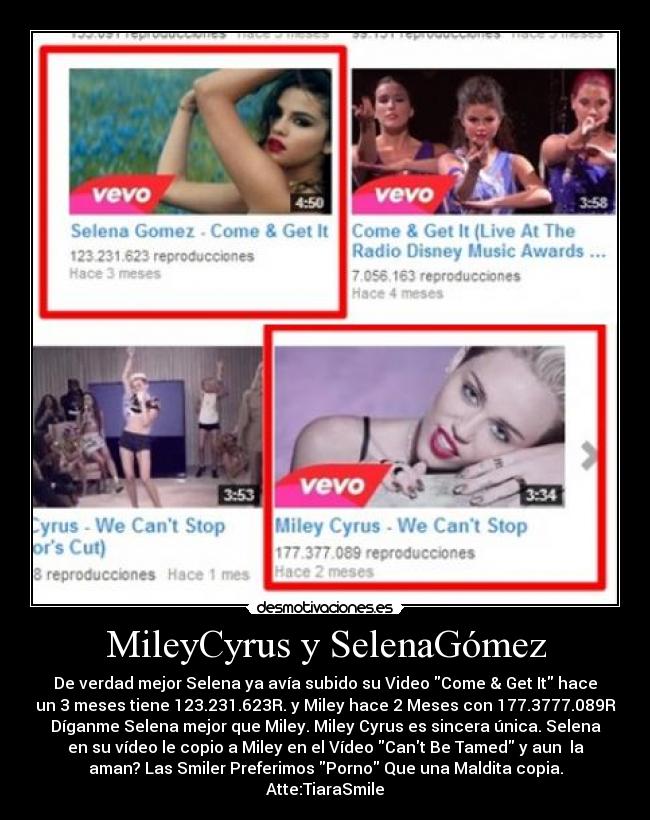 MileyCyrus y SelenaGómez - 