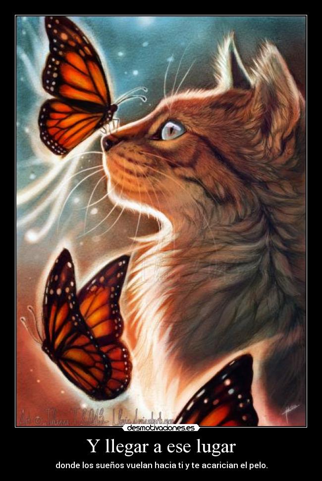 Y llegar a ese lugar -