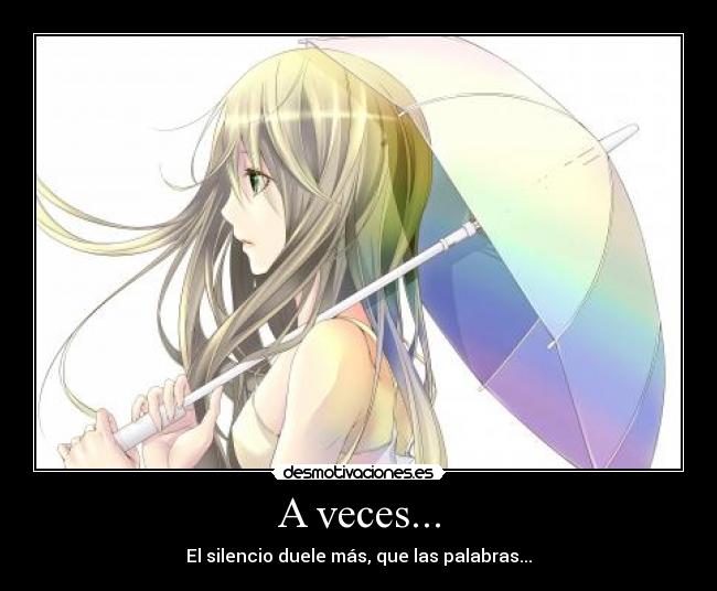 A veces... - 