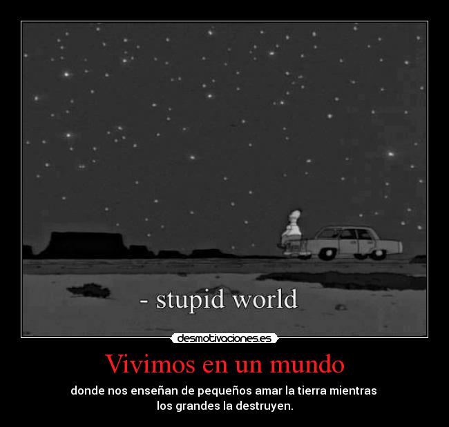 Vivimos en un mundo - 