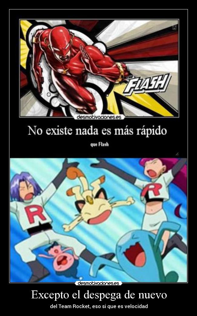 Excepto el despega de nuevo - 