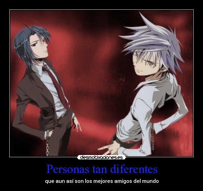 Personas tan diferentes - que aun así son los mejores amigos del mundo