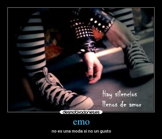 emo - no es una moda si no un gusto