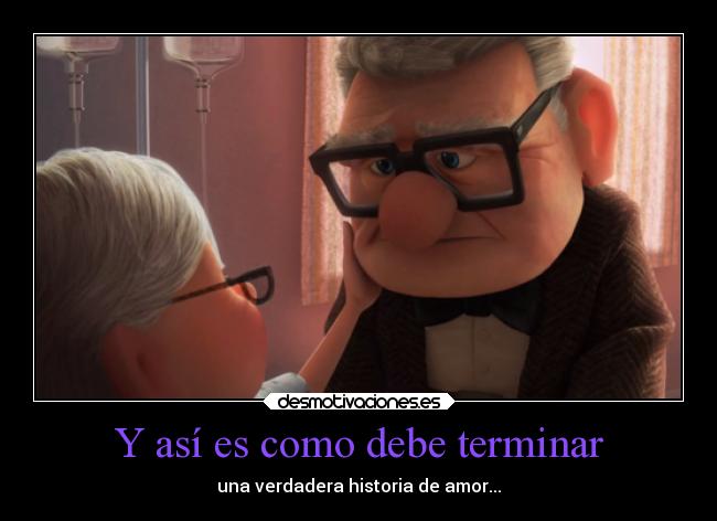 Y así es como debe terminar - 