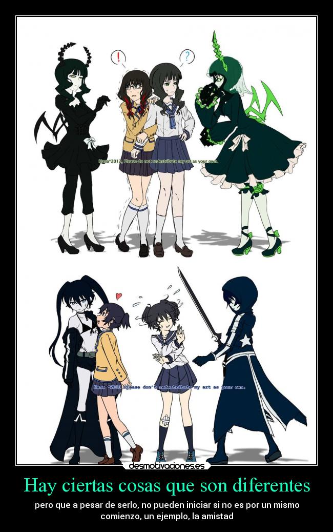 Hay ciertas cosas que son diferentes - 