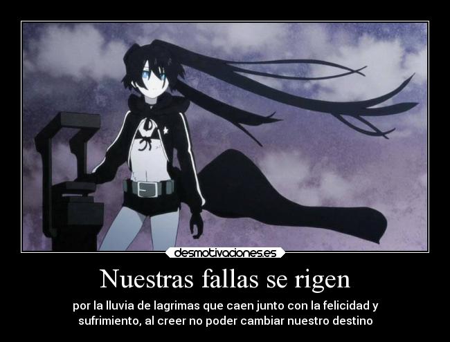 carteles anime vida tristeza mundo desmotivaciones