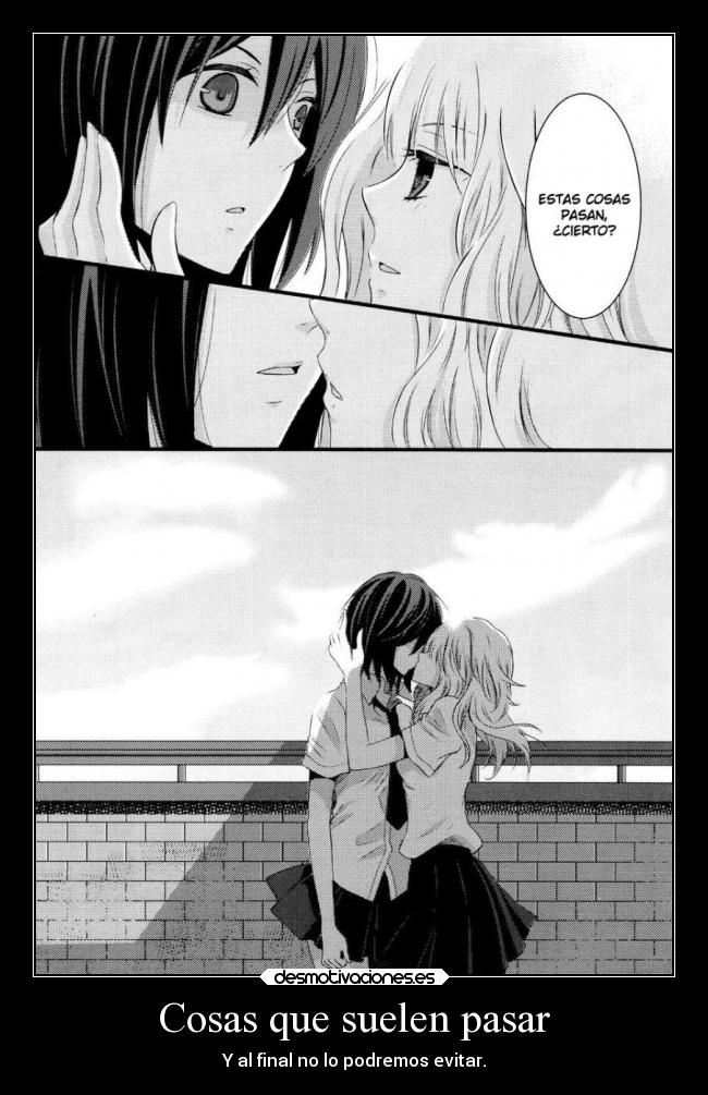 carteles anime yuri encounter effect desmotivaciones