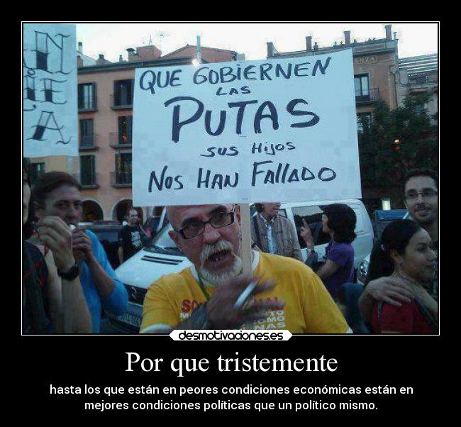 Por que tristemente - 