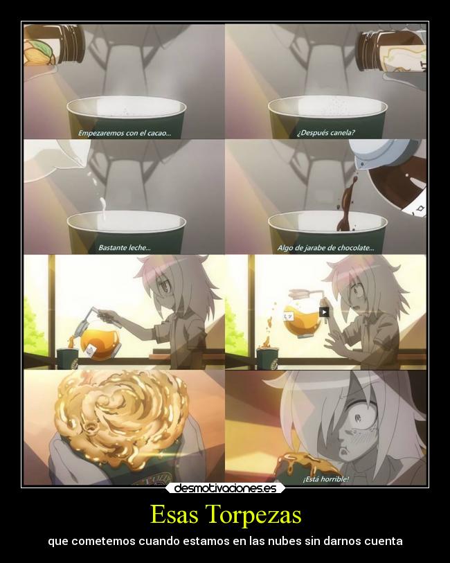 carteles anime watamote tomoko kuroki echos reales torpezas fallas distraidos desmotivaciones