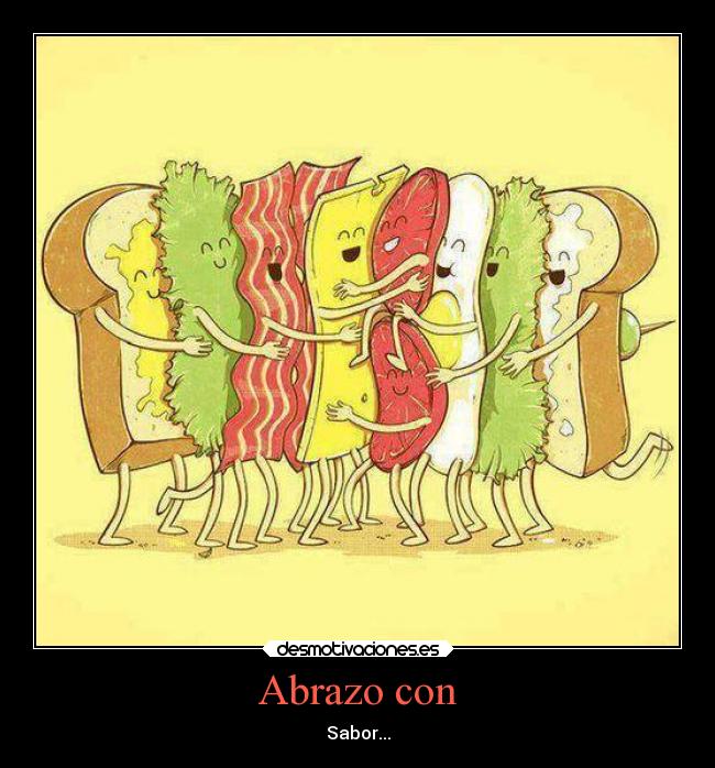 Abrazo con - Sabor...
