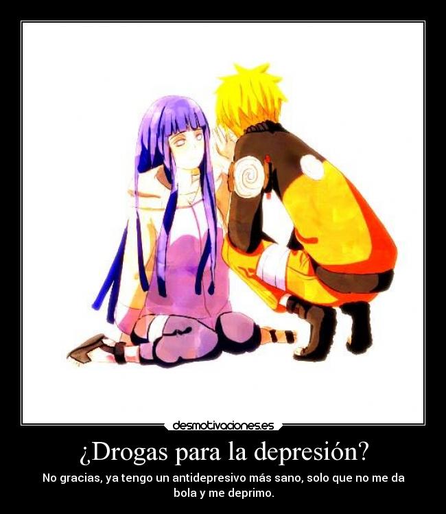 carteles amistad amor narutho hinata naruto naruhina desmotivaciones