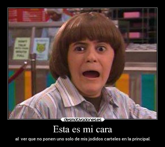 Esta es mi cara -