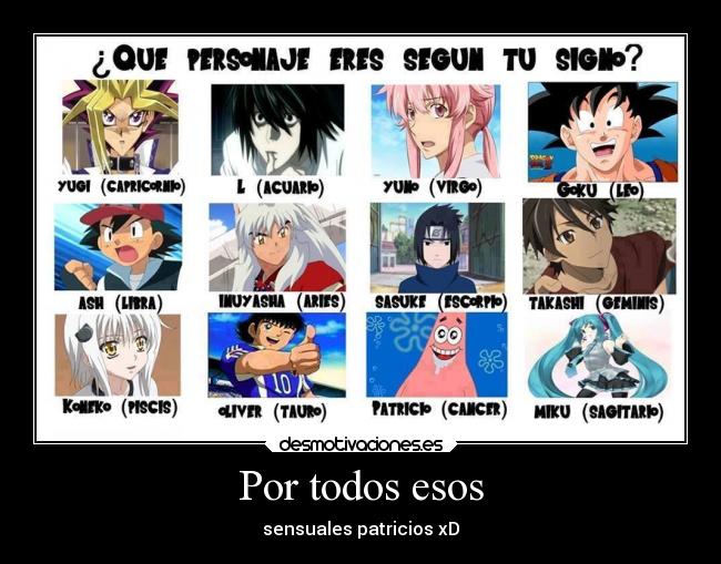 carteles anime desmotivaciones