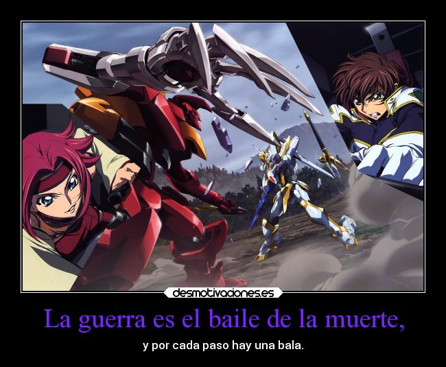 La guerra es el baile de la muerte, Desmotivaciones