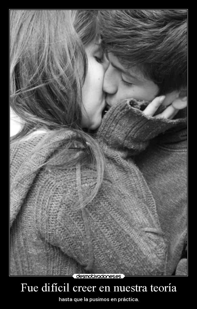 Fue difícil creer en nuestra teoría - hasta que la pusimos en práctica.