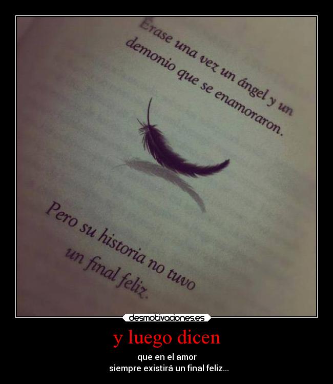 carteles amor tristeza desmotivaciones