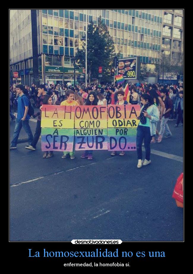 La homosexualidad no es una - 