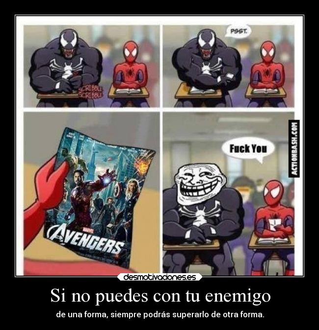 Si no puedes con tu enemigo - 