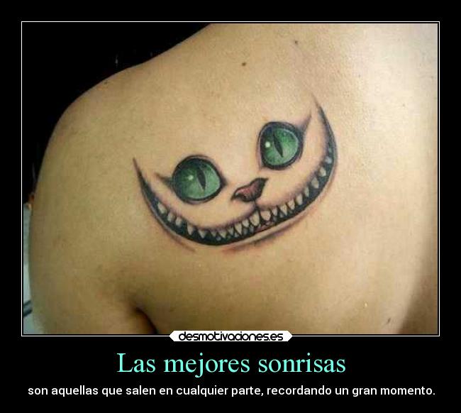 Las mejores sonrisas - son aquellas que salen en cualquier parte, recordando un gran momento.