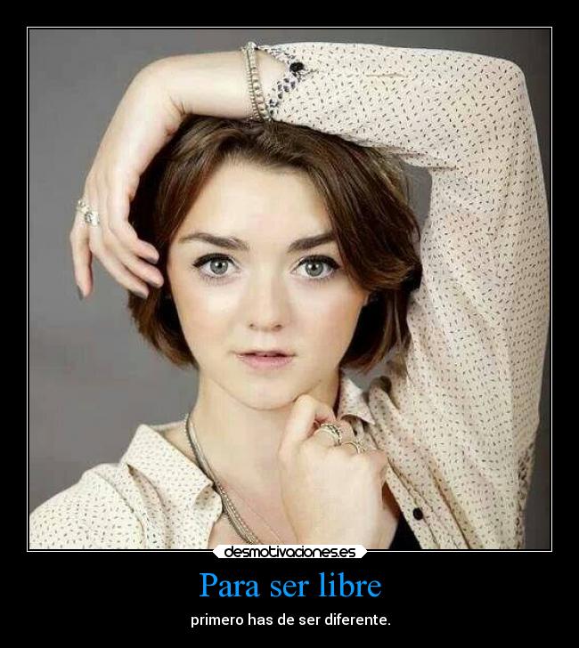 carteles maisie williams tengo cartel con una frase parecida mis hijas llamaran arya lucina esteva desmotivaciones