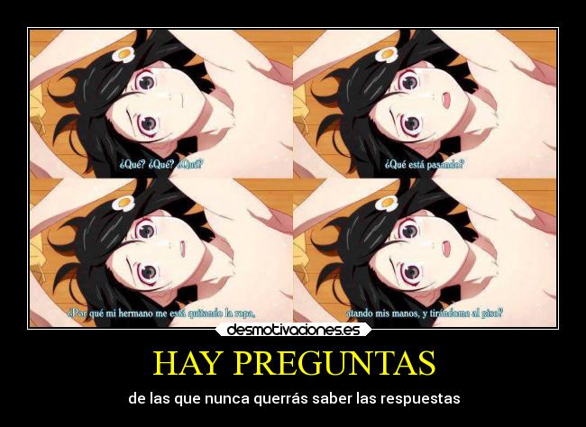 carteles anime monogatari tsukihi araragi sean mal pensados solo queria ver una cicatriz desmotivaciones