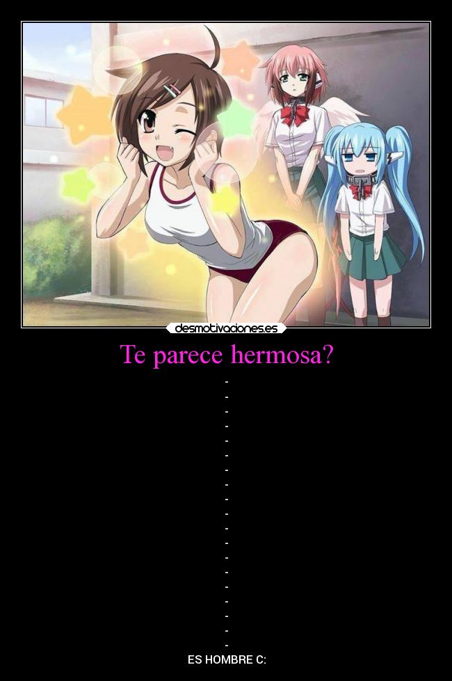 Te parece hermosa? - 