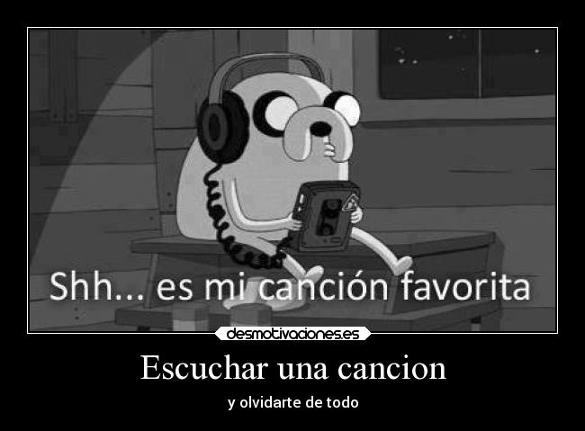 Escuchar una cancion - 