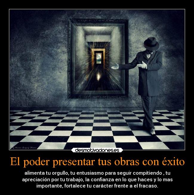 carteles presentar tus exitos desmotivaciones