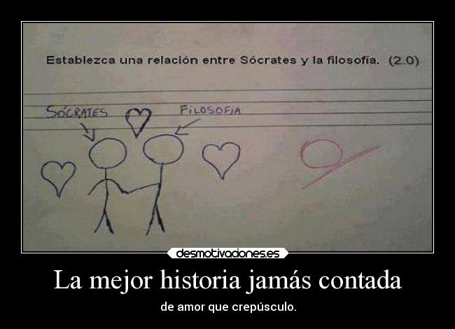 La mejor historia jamás contada - de amor que crepúsculo.