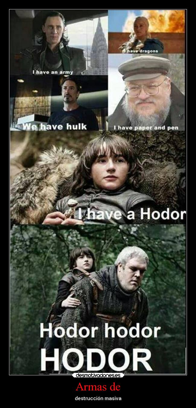 Armas de - destrucción masiva