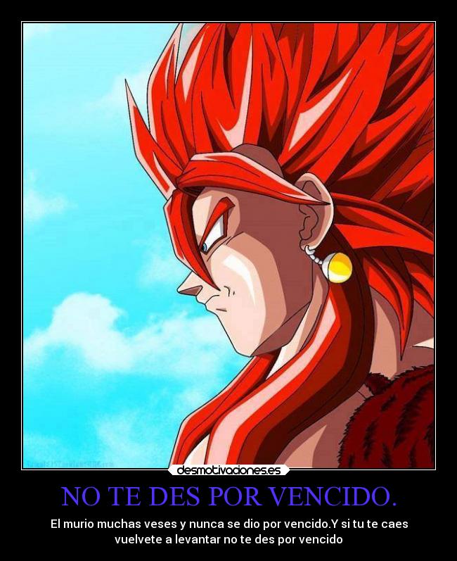 NO TE DES POR VENCIDO. - 