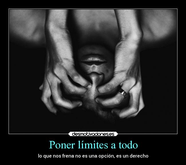 Poner límites a todo -