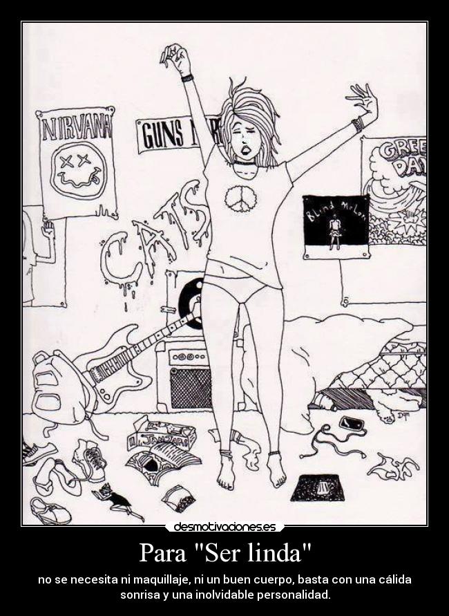 carteles amor kurt cobain nirvana anime enamorarse diferente amigos amistad naruto hinata hola saludos desmotivaciones