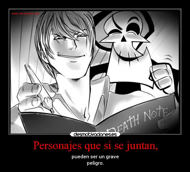 Personajes que si se juntan, - 