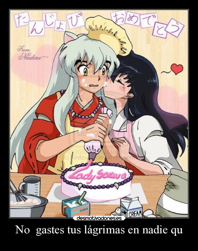No  gastes tus lágrimas en nadie qu - 