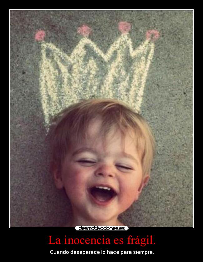 carteles inocencia desmotivaciones