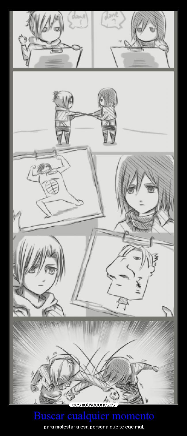 carteles anime shingeki kyoji annie mikasa hermosos dibujos que hicieron shinigamixlll hadadelanoche desmotivaciones