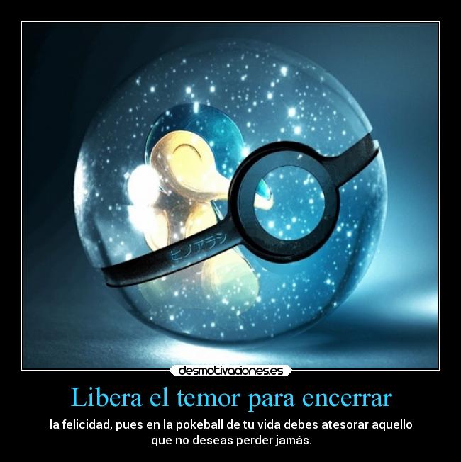 Libera el temor para encerrar - 