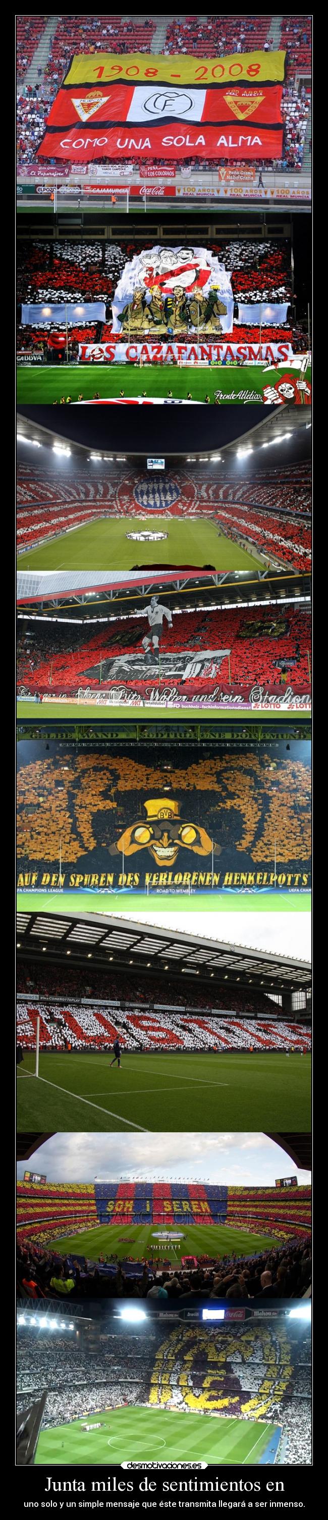 carteles sentimientos tifos intrudersokno clanmosionados glnd murcia desmotivaciones